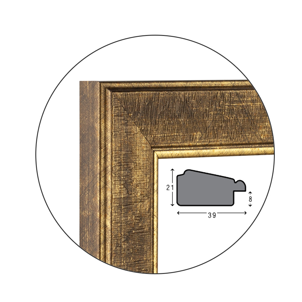 Ramă Miele Goffrato | 3,9 cm